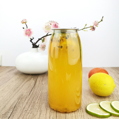 بطری های نوشیدنی یکبار مصرف 650 میلی لیتری بطری های ظروف شفاف درجه مواد غذایی روغن ضروری