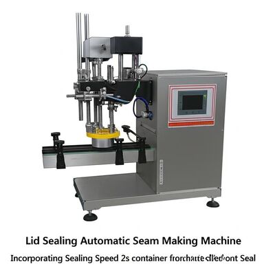 مهر و موم غلاف ماشین ساخت بخیه اتوماتیک شامل سرعت مهر و موم 2s ظرف ایده آل برای مهر و موم اتوماتیک ظرف