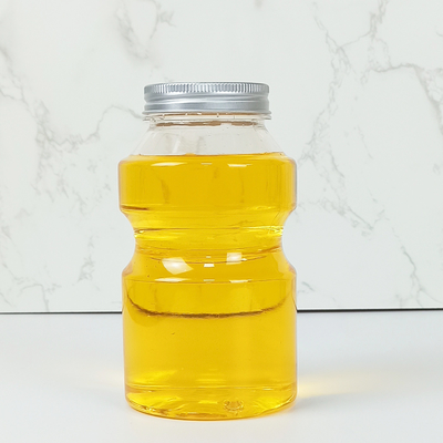 Juice Clear 500ml بطری های پلاستیکی درب پیچی سطل حلقه ای سطل مواد غذایی