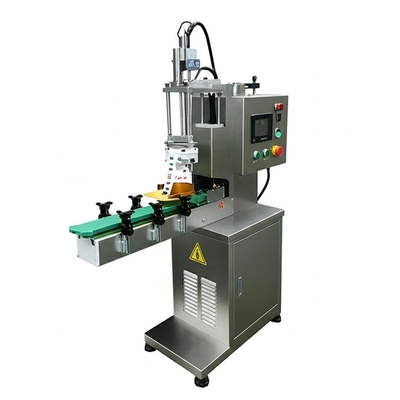 PLC Control Automatic Seamer Machine for Fast and Consistent Can Seaming 255*450*600mm 1.5KW Power Consumption
